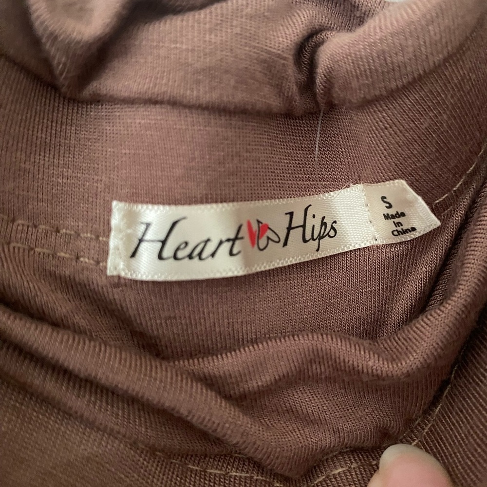 Heart Hips Strapless Jumpsuit in Brown - Picture 4 of 4